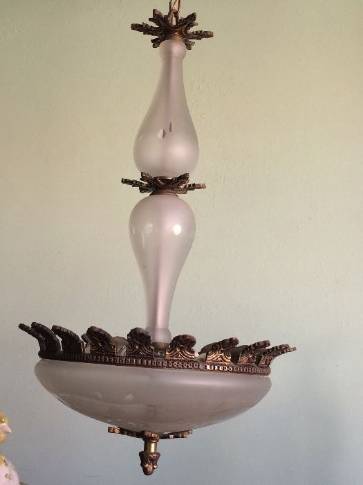 Candeeiro antigo, anos 60