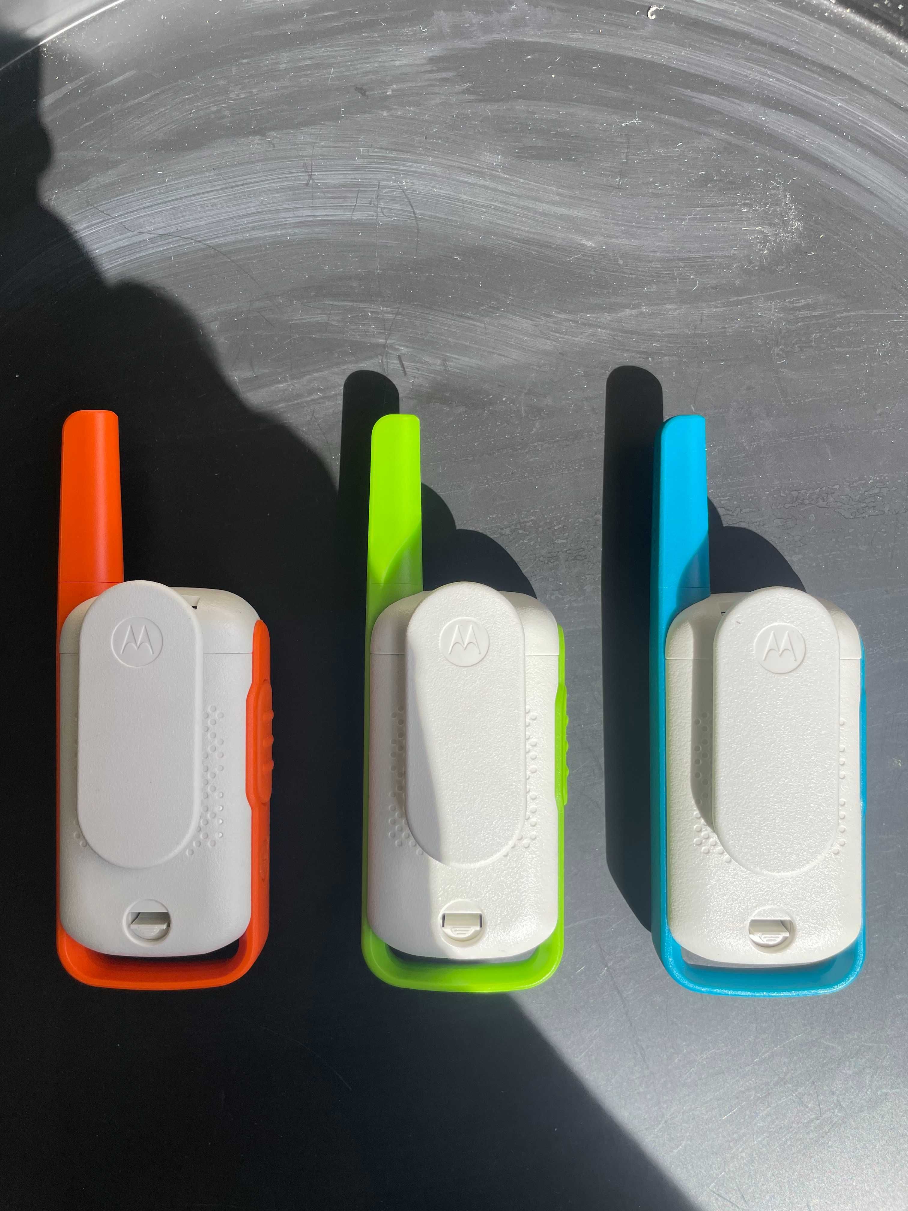 WALKIE-TALKIE MOTOROLA T42 Multicolor PACK 3X