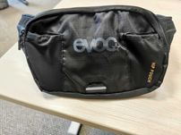 Nerka rowerowa czarna EVOC Hip Pouch 1L black, Nowa , sakwa, plecak