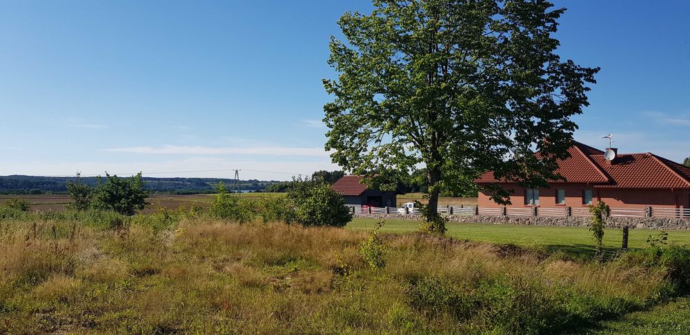 Dzialka budowlana z widokiem na jezioro Krepsko