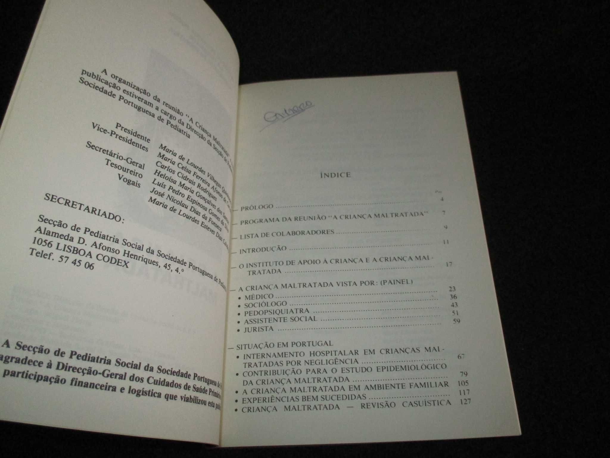 Livro A Criança Maltratada
