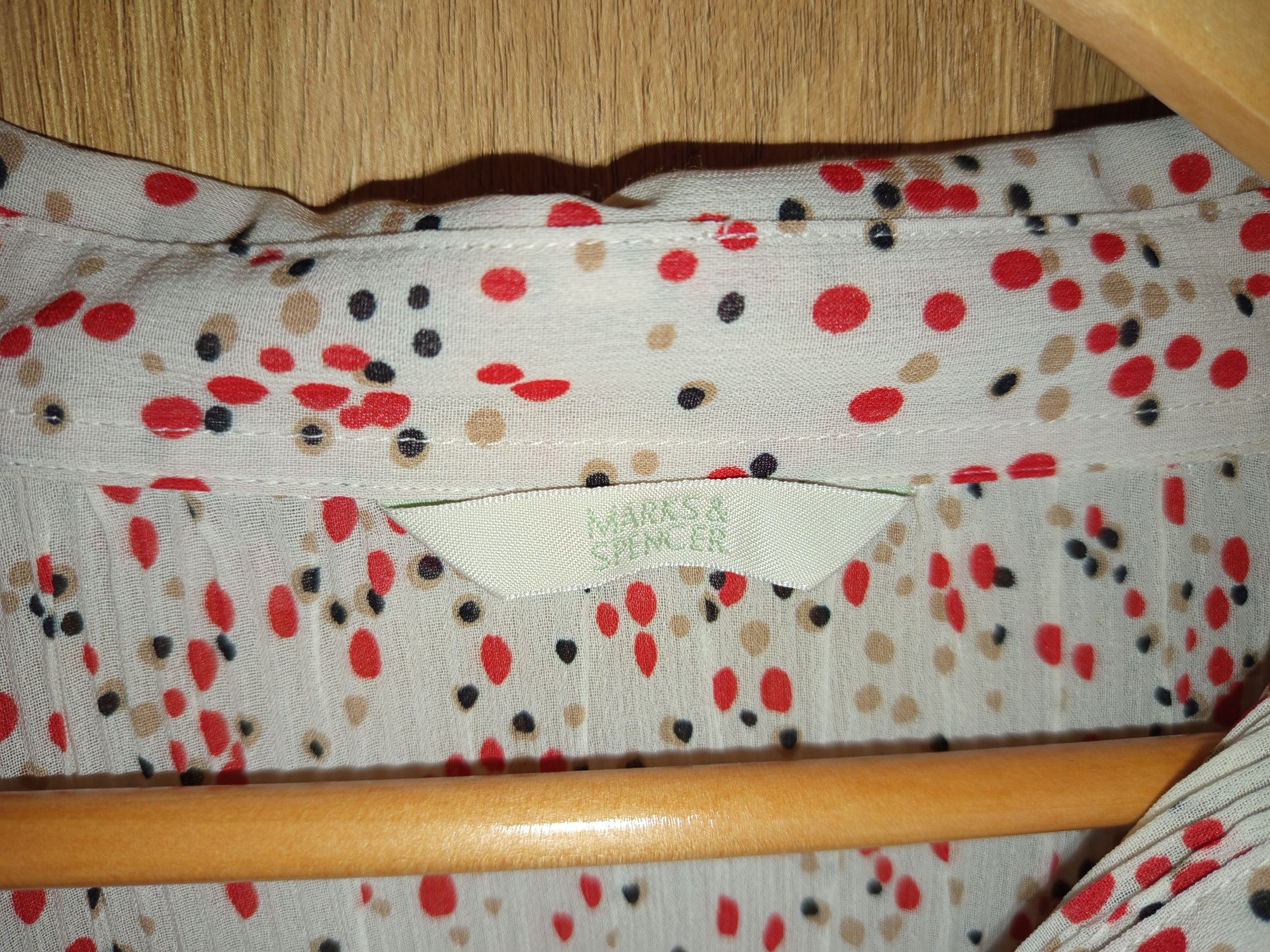 L 40 Marks Spencer koszula damska rozpinana lekka poliester
