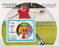 znaczki pocztowe czyste - Sharjah 1972 cena 5,60 zł kat.8€