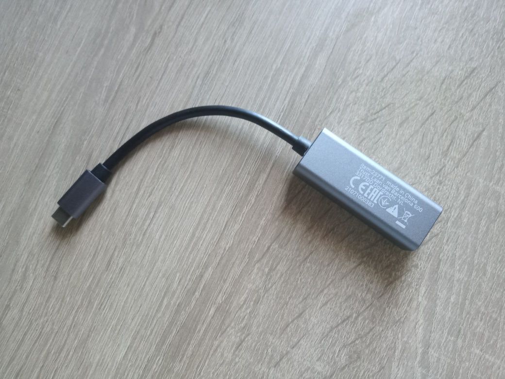 Адаптер Trust Dalyx USB-C to Ethernet Adapter (tr23771)