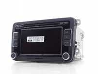 RADIO RADIOODTWARZACZ CD EKRAN WYŚWIETLACZ VW TIGUAN I 5N LIFT 3C8035195G