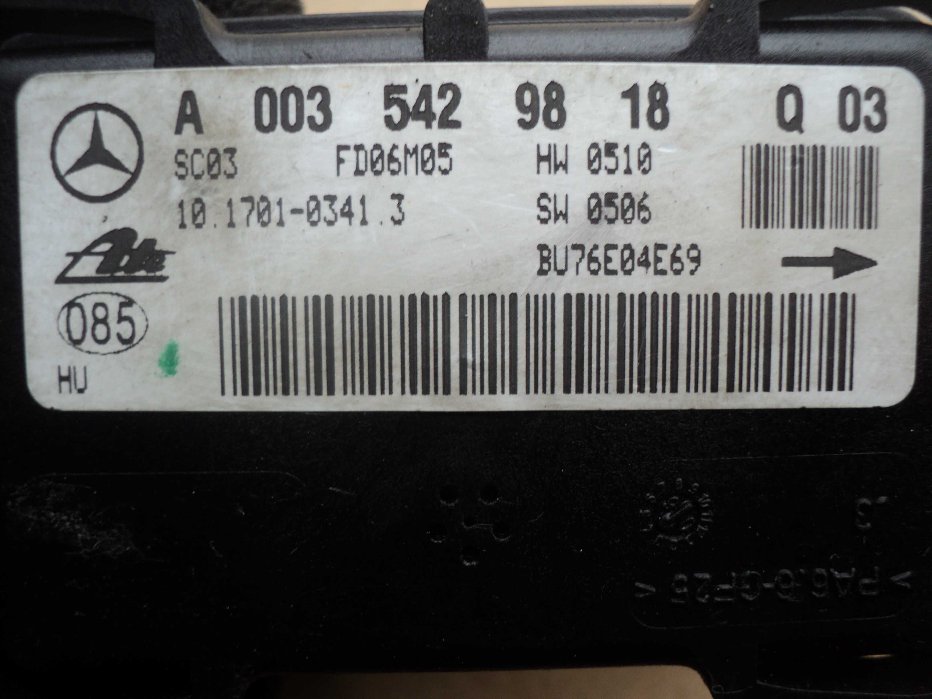 Czujnik Sensor ESP Mercedes W203 W209