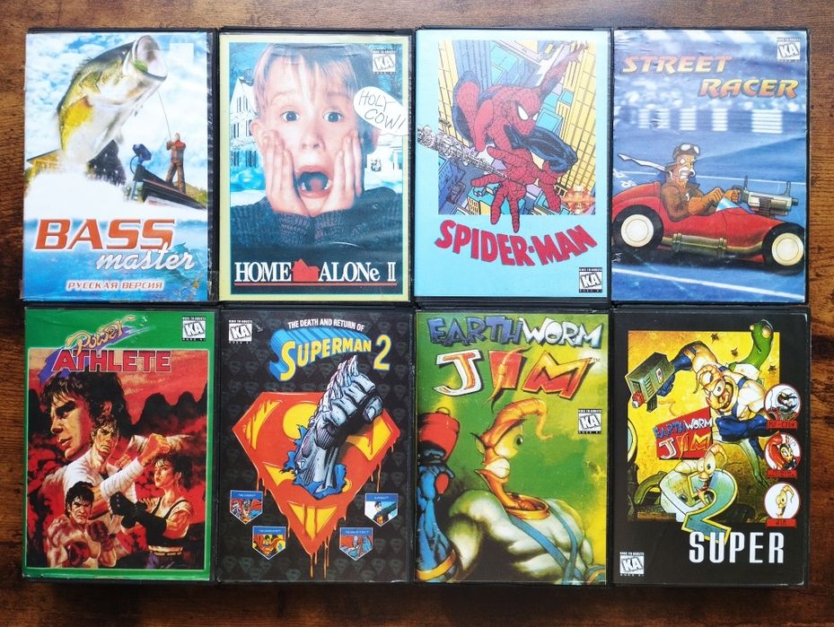 Картриджи sega mega drive