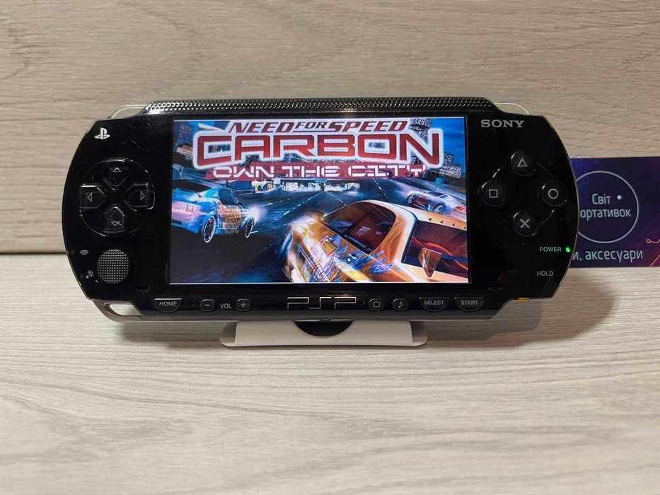 Sony PSP Black 64GB + 70 Ігор встановлено на приставці Portable PSP