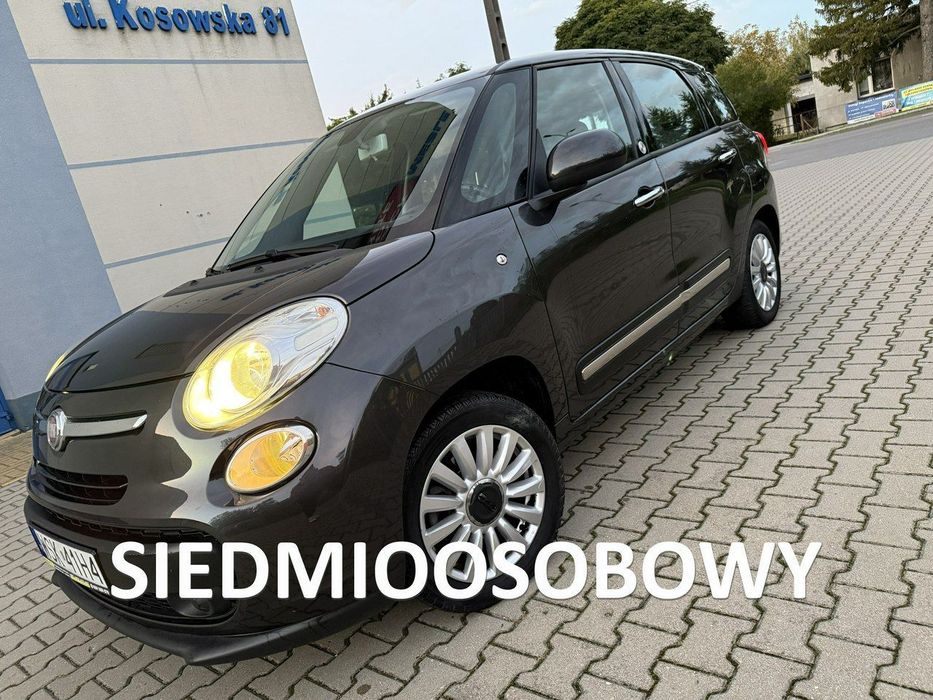 Fiat 500L Fiat 500L 2014r Nawigacja 7-mio Osobowy Klimatyzacja Alufelgi Serwis!