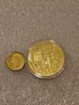 Medalha bitcoin coleção