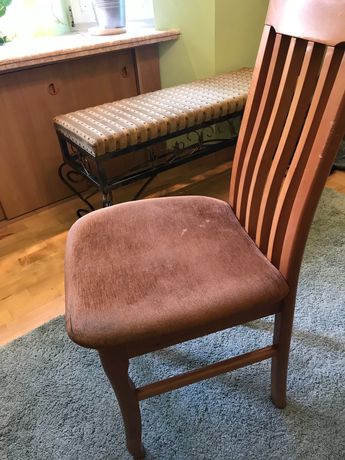 Krzesło drewniane 6 sztuk 80zl/szt