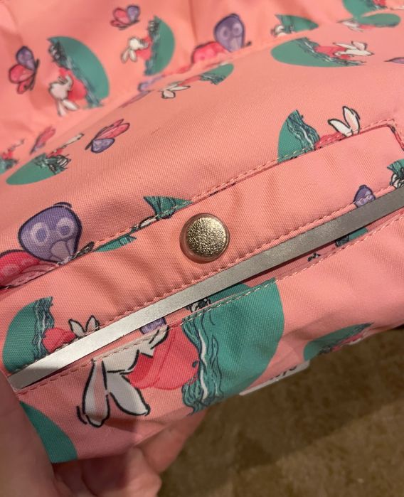 Комбінезон зимовий персикового кольору Lassye для дівчинки