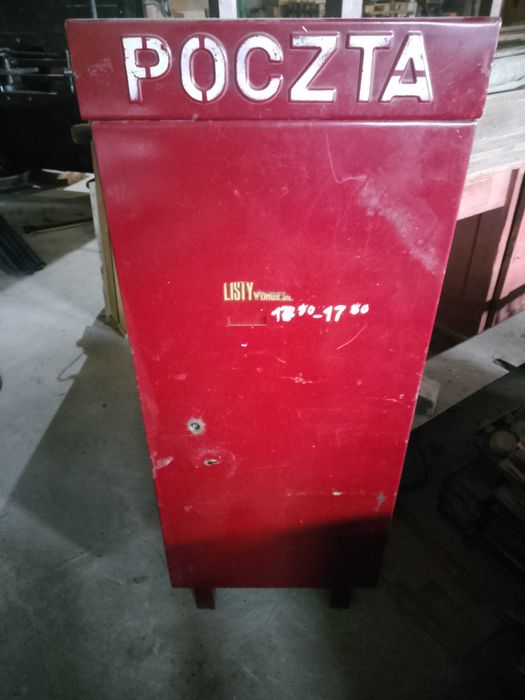 Skrzynka pocztowa. Poczta polska  prl