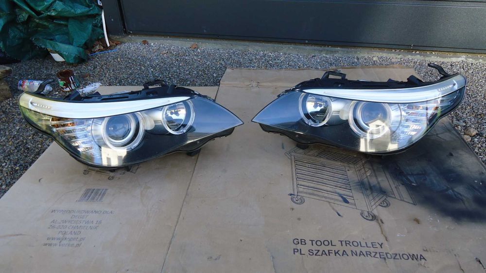 Lampa lewa prawa przód BMW E60 E61 Lift