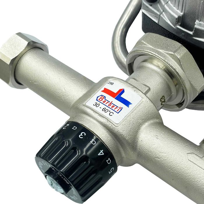 Grupa Mieszająca 1'' Pompowa Do Podłogówki Do Rozdzielaczy Barberi