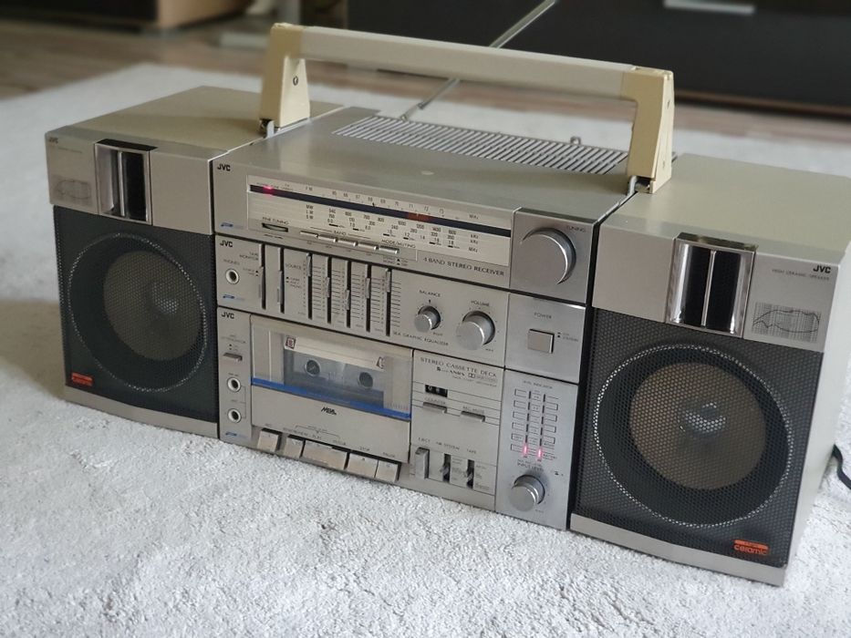 Radiomagnetofon JVC PC 11 Unikat Vintage!