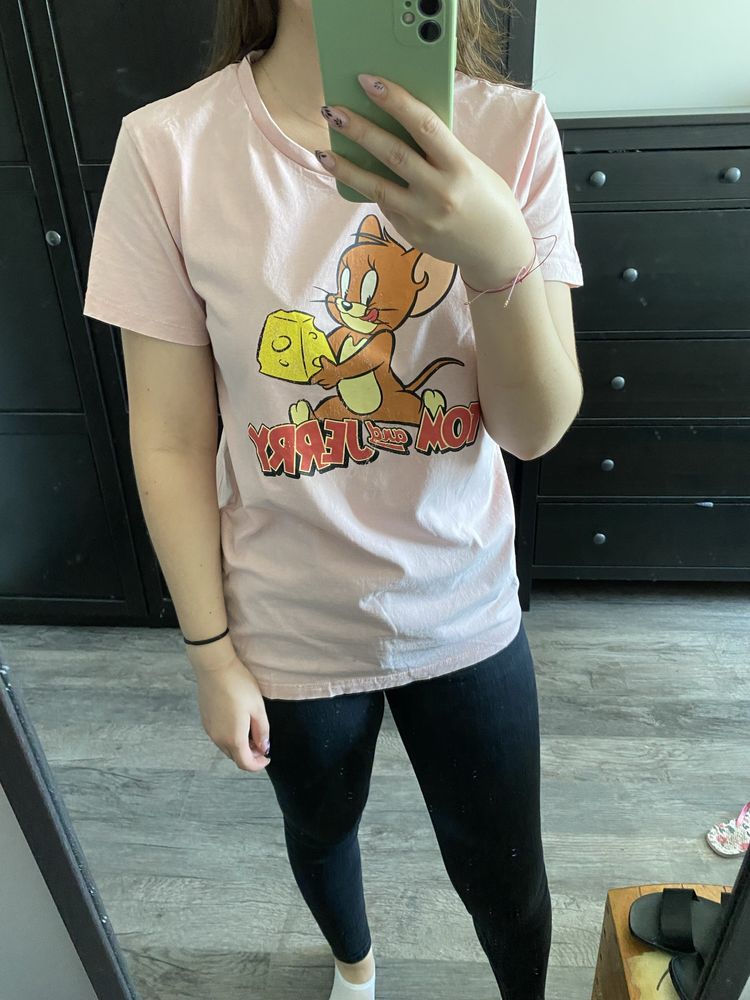 Cropp - koszulka Tom & Jerry - rozmiar S