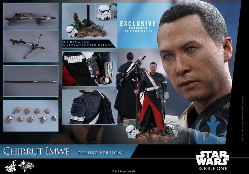 Hot Toys Star Wars Chirrut Imwe scale 1/6