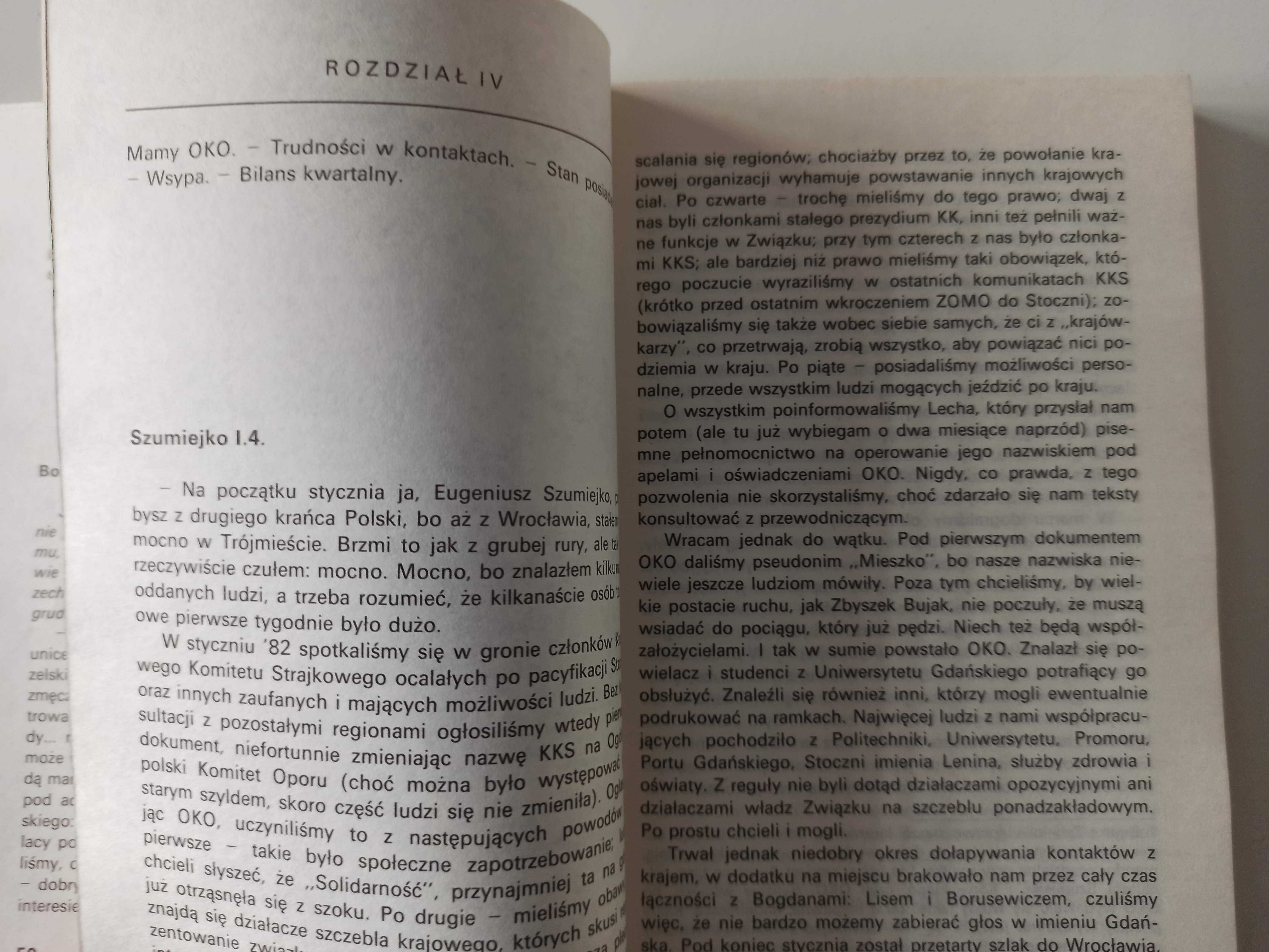 Łopiński Moskit Wilk Konspira podziemna Solidarność