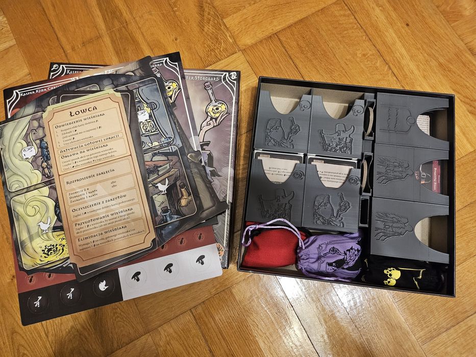 Pagan + drewniane znaczniki +mata