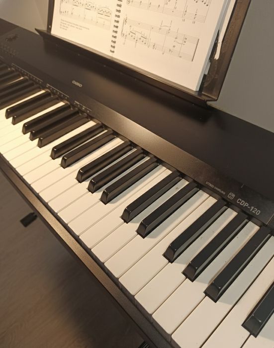 Casio CDP 120 klawiatura ważona + statyw