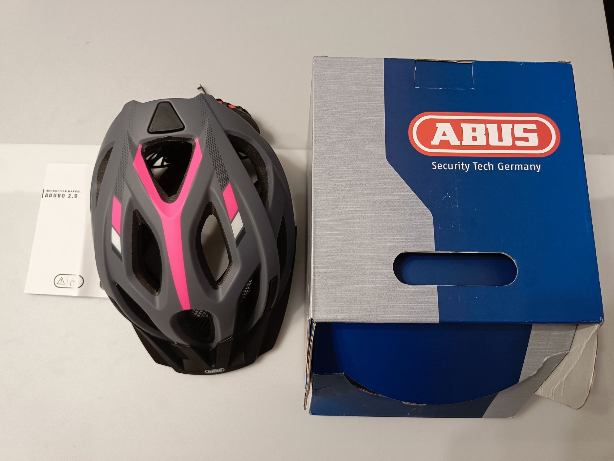 Kask rowerowy Abus Aduro 2.0 M, AB-10 51cm-55cm