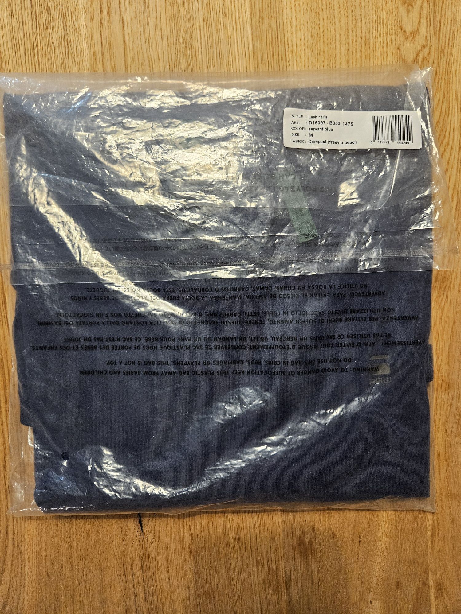 Longsleeve G-star Law Lash rozm. M bawełna Regular Fit