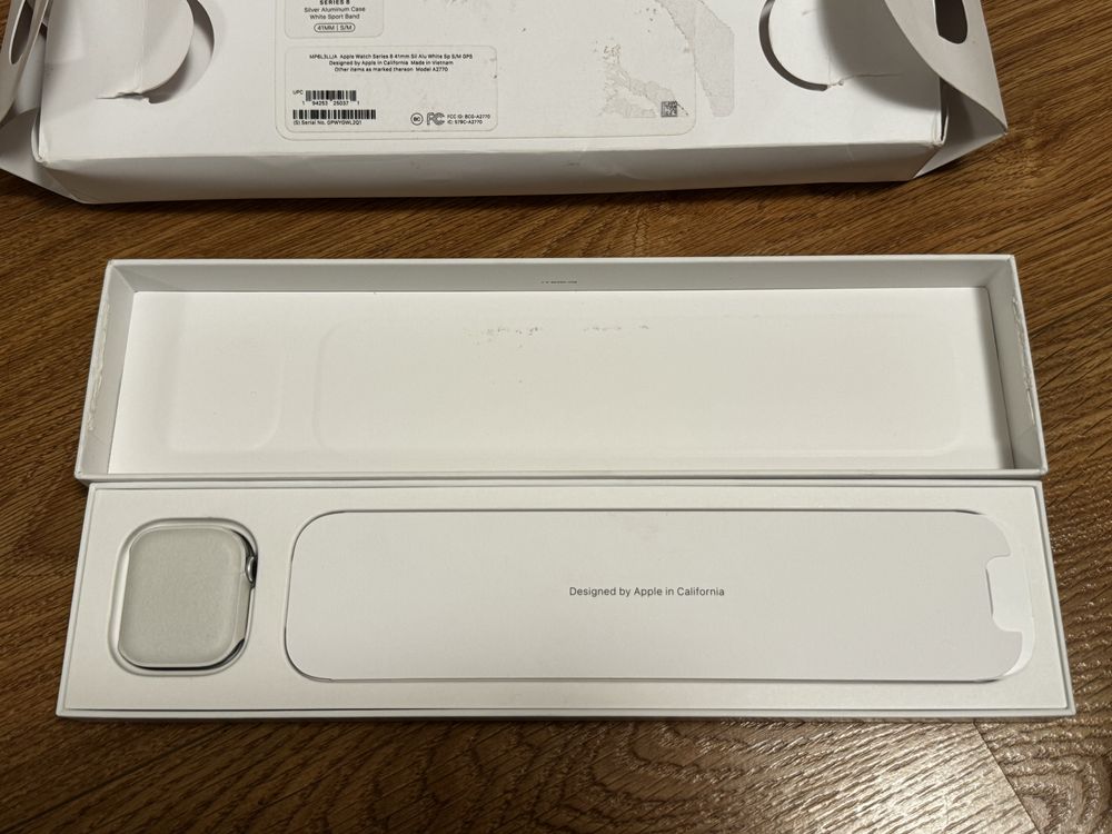 Apple Watch 8, 41mm Silver p/peças