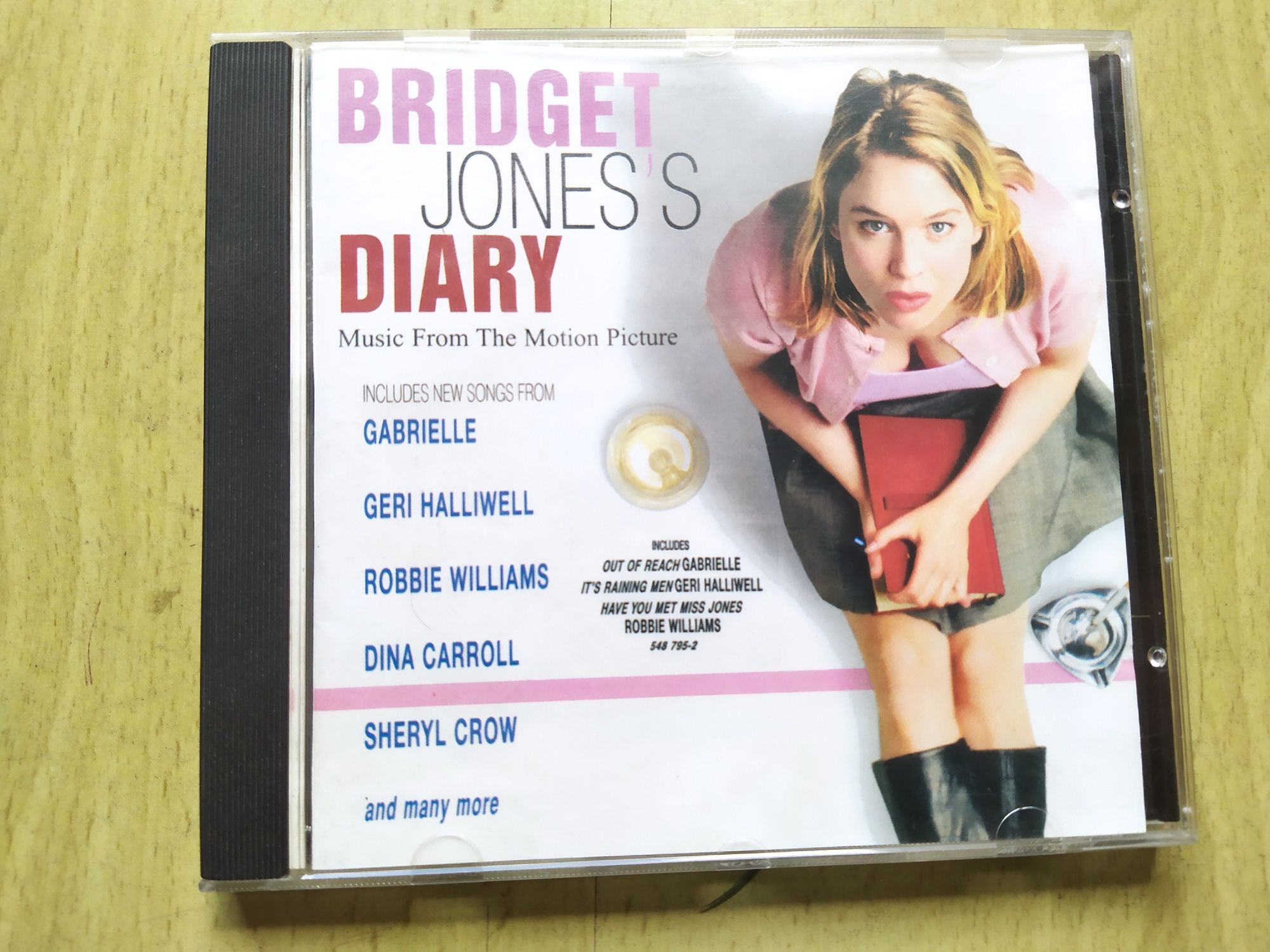 Bridet Jones diary CD muzyka z filmu, ścieżka dźwiękowa