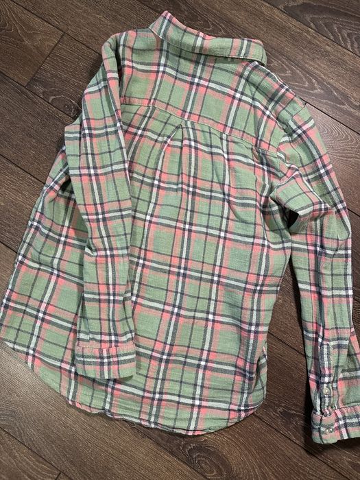 Сорочка для дівчиа у клітинку