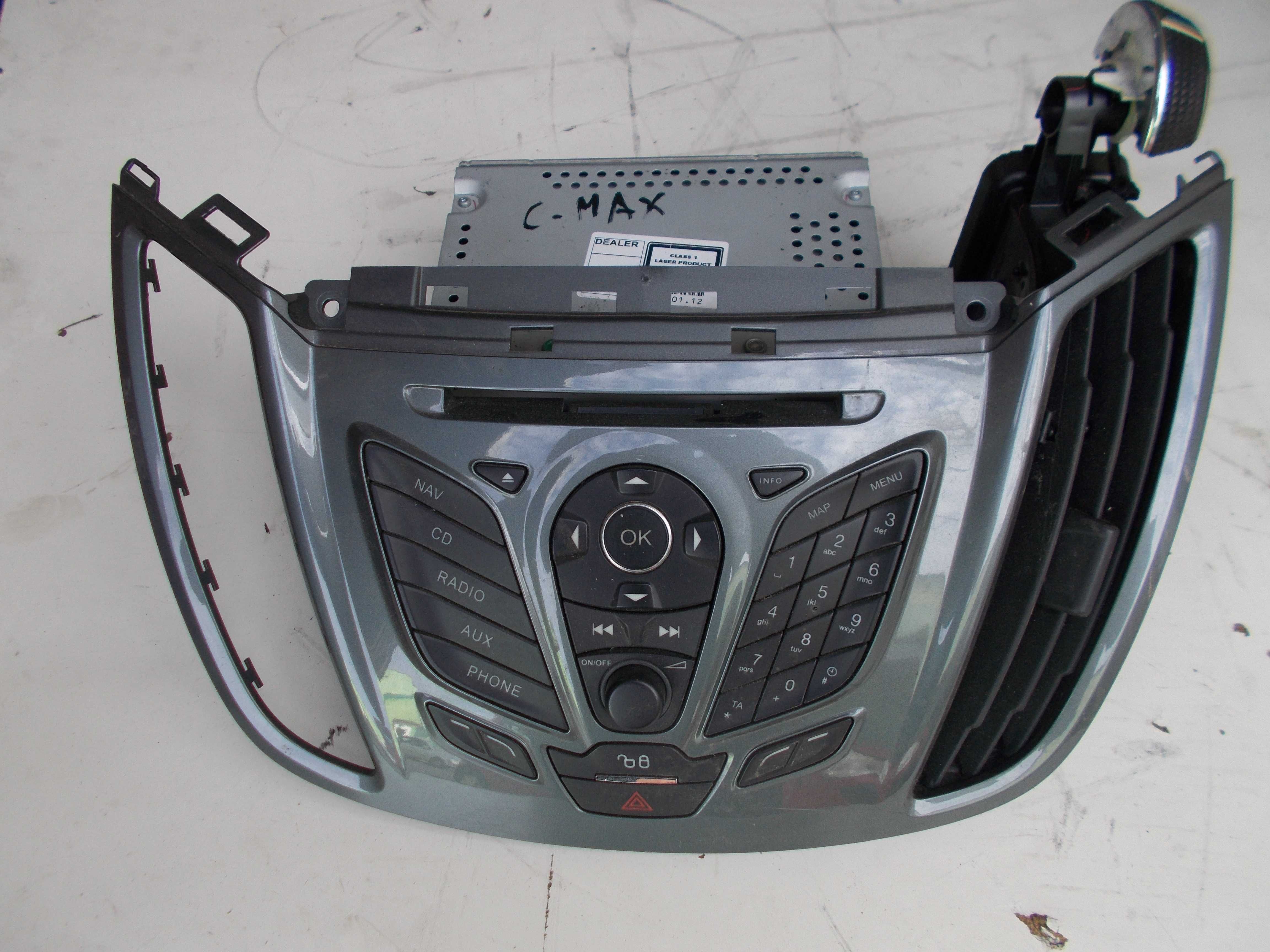 radio ford c-max 2 z panelem