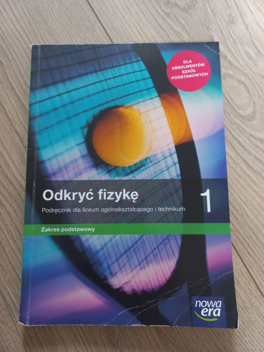 Podręcznik od fizyki klasa 1 liceum i technikum nowa era