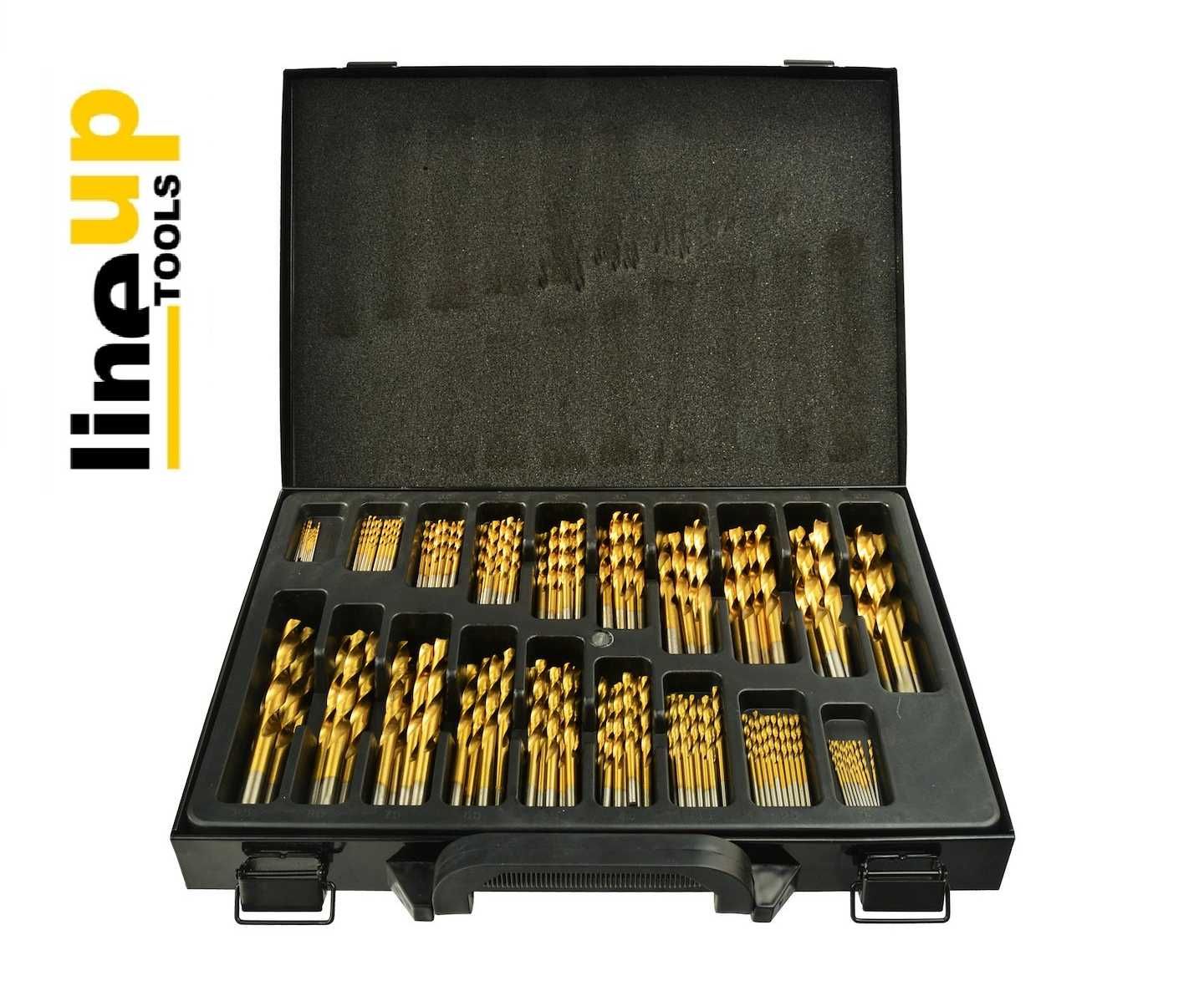 Caixa Metálica de Brocas HSS TITANIUM 170Pcs (C/Iva)