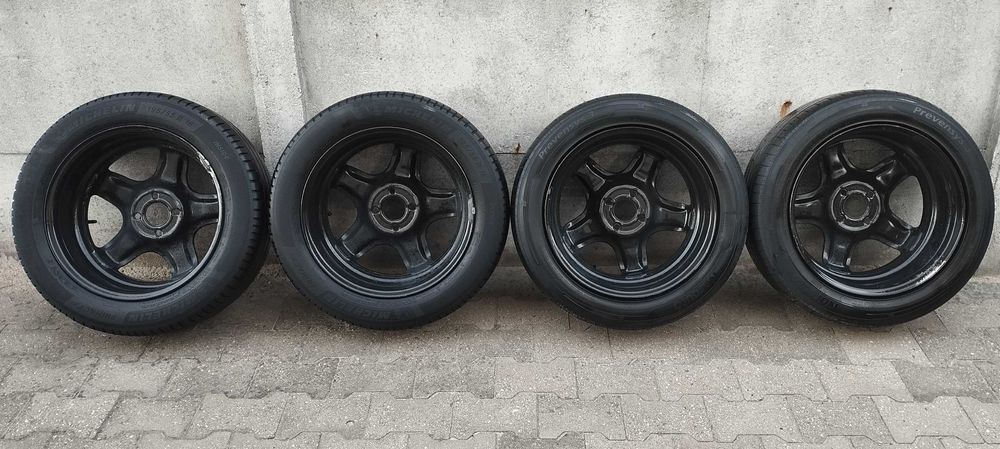 UNIKATOWE oryginalne RENAULT felgi strukturalne 16 cali 4x100 + opony