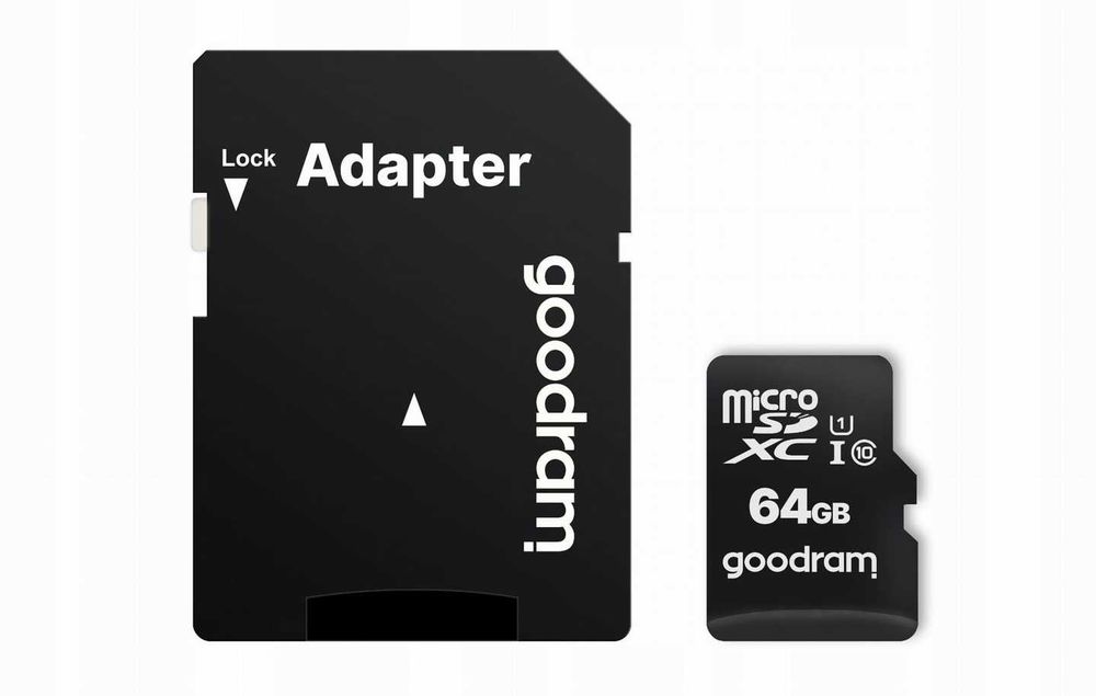 Karta pamięci microSD Goodram 64GB CL10 UHS I + adapter