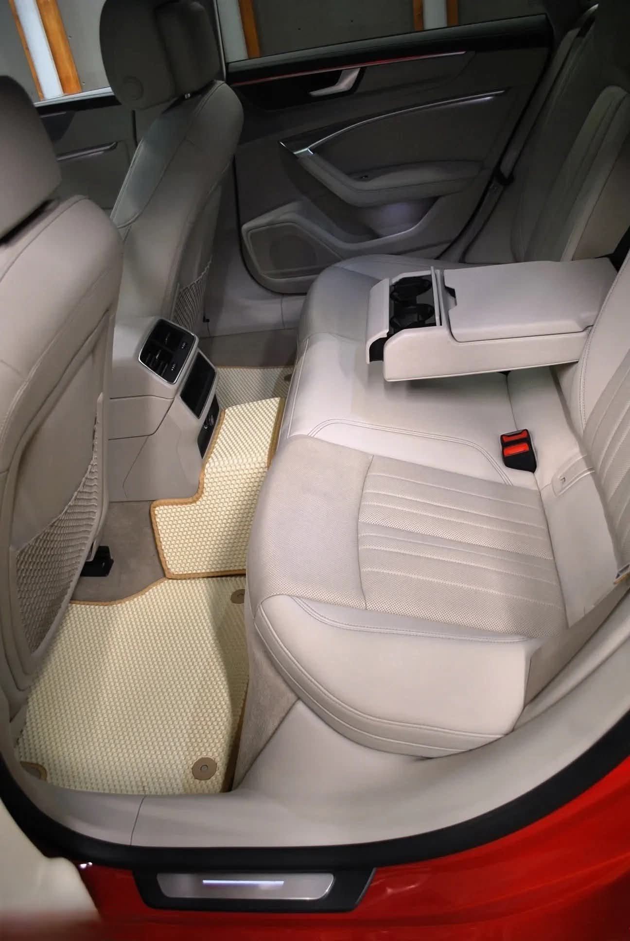 Auto do ślubu Audi A7 C8 w pięknym czerwonym kolorze