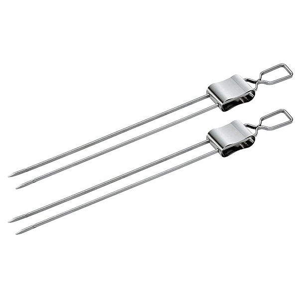 2 Kuchenprofi stalowe szpikulce do szaszłyków, 33 cm