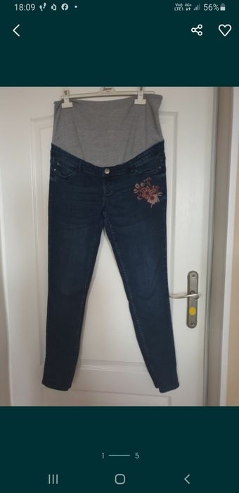 Spodnie ciążowe roz 44