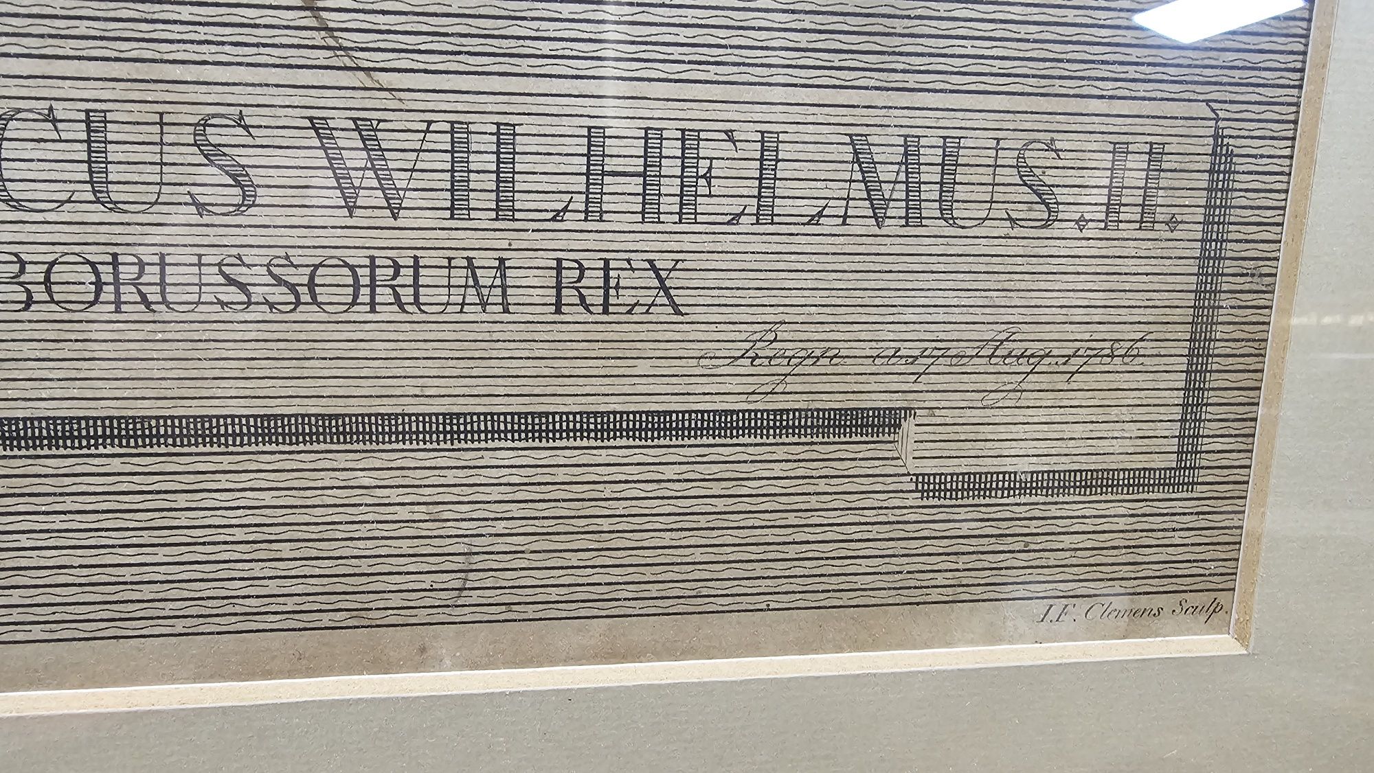 Stara grafika, Fryderyk Wilhelm II