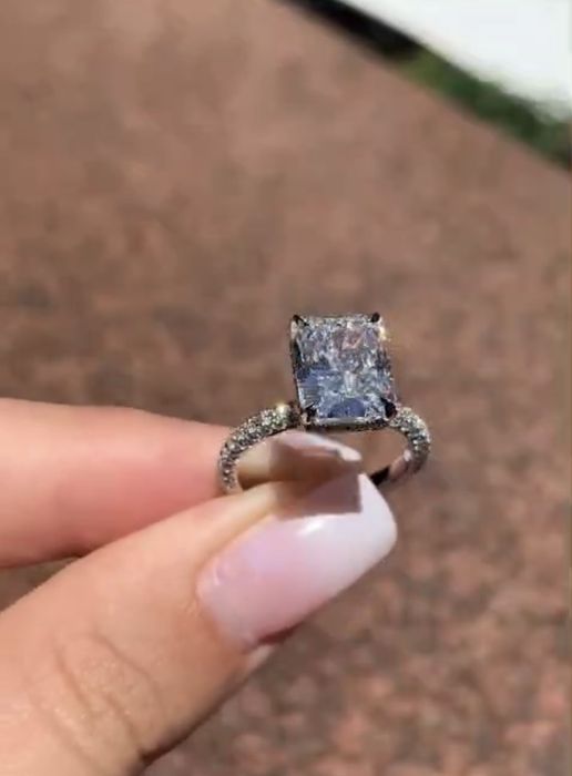 Kowa Ring Diamond 3 ct Lab Grown , gold