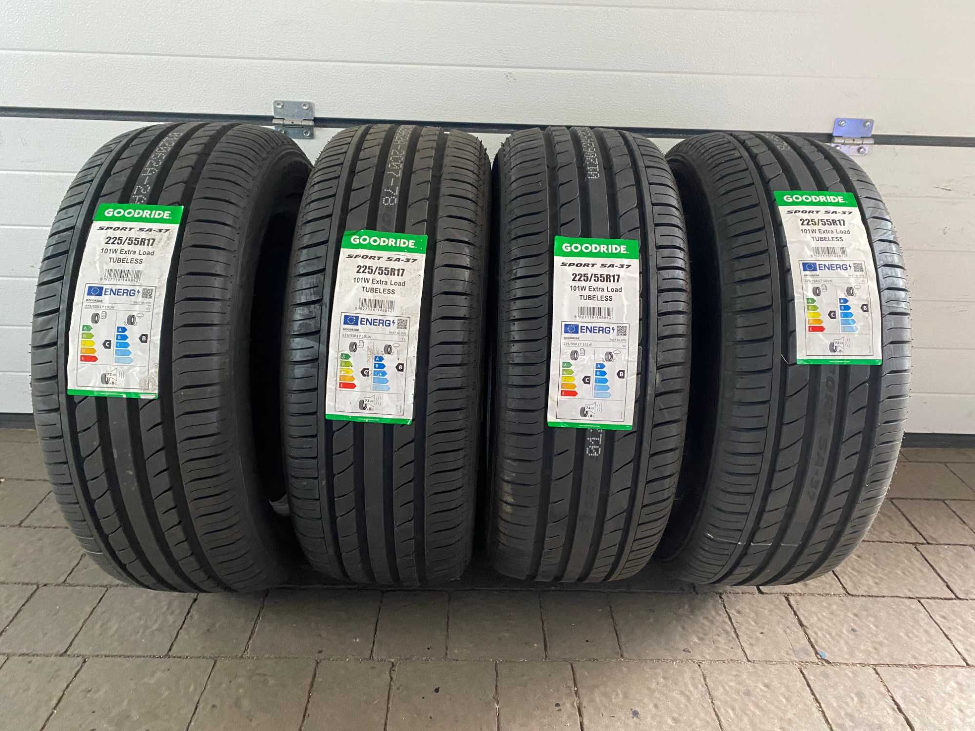 4x 225/55 R17 101W Goodride Sport SA-37 NOWE! 2024 rant ochronny