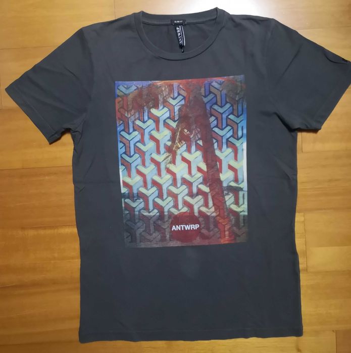 T-shirt cinzenta de homem - ANTWRP - Tamanho M