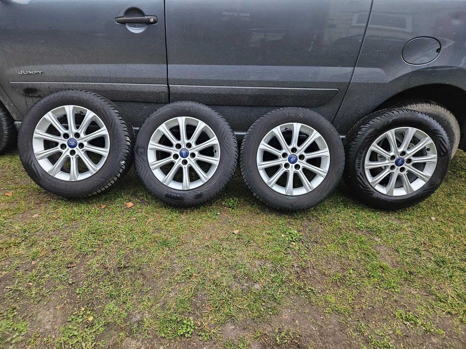 Felgi aluminiowe 16 5X108 Ford Opony 215/55 wielosezonowe