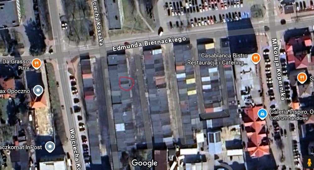 Garaż murowy Opoczno centrum super lokalizacja.