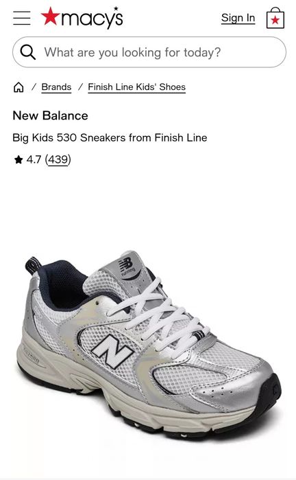Прольот. Кросівки NB 530 оригінал 
New Balance 9м balance 5