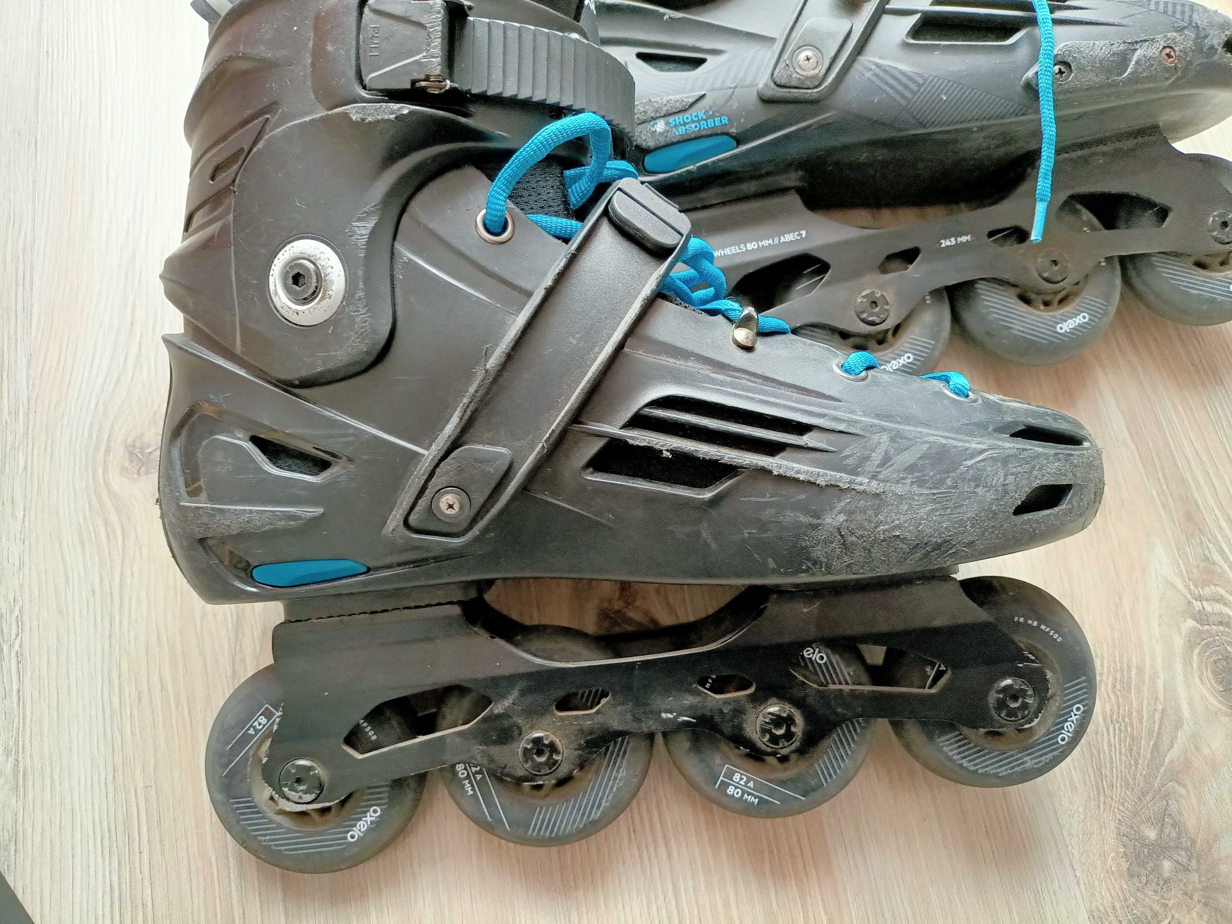 Rolki freeride Oxelo MF500 Hardboot roz. 45