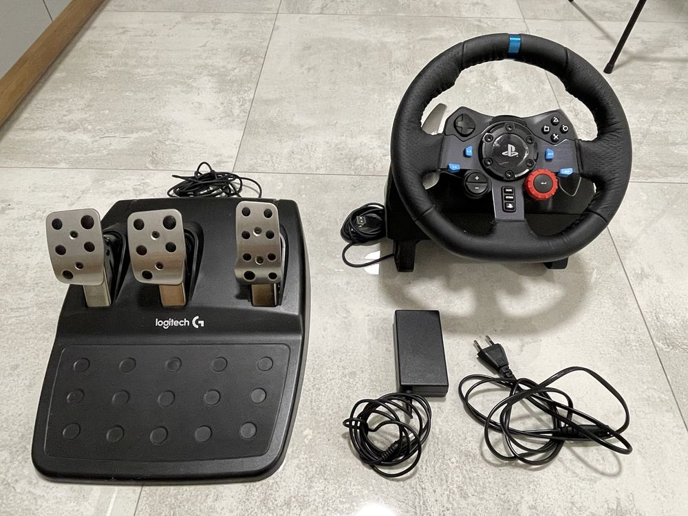 Kierownica Logitech G29 + biegi (shifter)