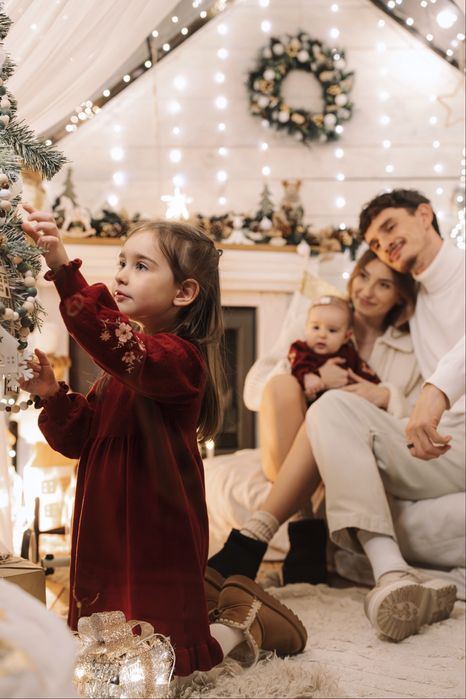 Sesje świateczne w szklarni