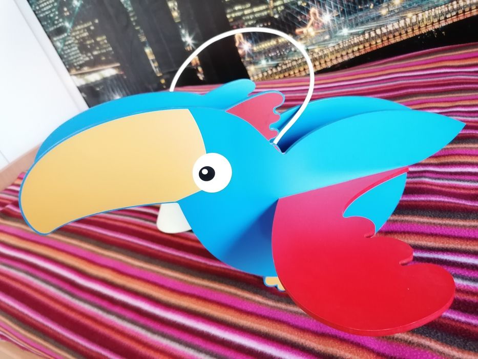 CANDEEIRO de teto (papagaio)