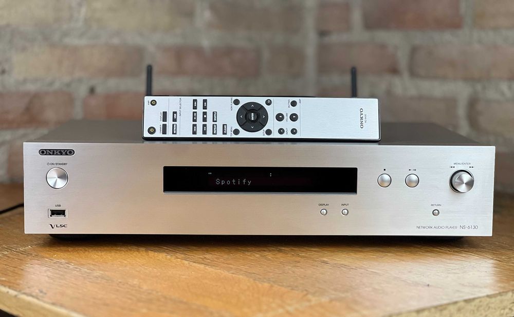 Onkyo NS-6130 – sieciowy odtwarzacz audio, Spotify, USB, pilot